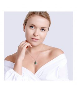 Alternative view of GREEN TREE OF LIFE halskæde