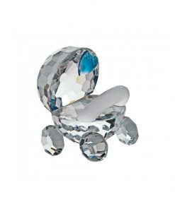 Barnevogn Lille barnevogn i tjekkisk krystal med blåt