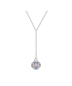 Arctic dream sølvhalskæde med vedhæng i tjekkisk krystal