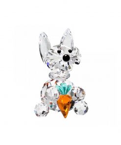 LITTLE HARE WITH CARROT - Glasfigur