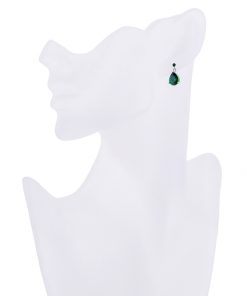 Manequin green tree of life øreringe