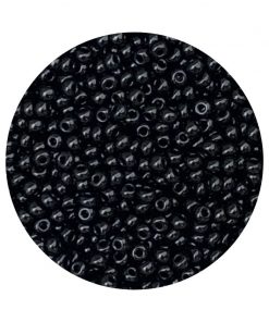 PRECIOSA Rocaille Seed Beads - Black