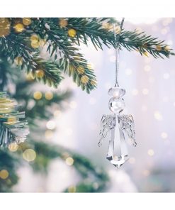 Alternative view of ANGEL Lille krystalfigur med vinger